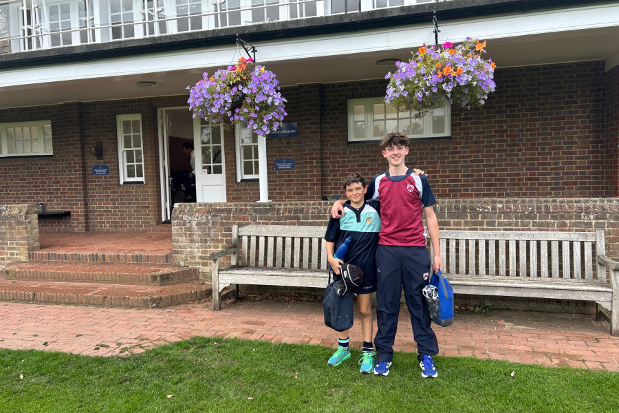 Toby (Oundle) & Will C (Rugby)